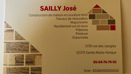 Sailly José, Constructeur De Maisons à Sainte-Marie-Kerque