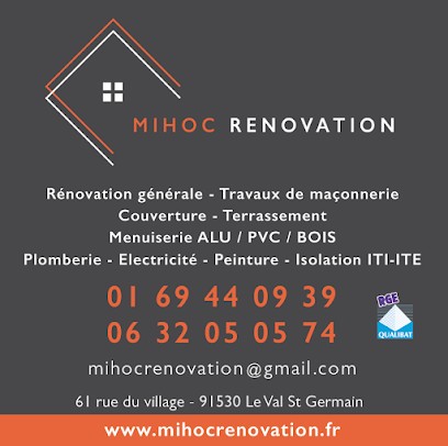 Mihoc Rénovation, Constructeur De Maisons à Dourdan