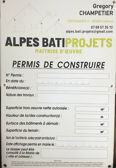 Alpes bati projets, Constructeur de Maisons à Embrun